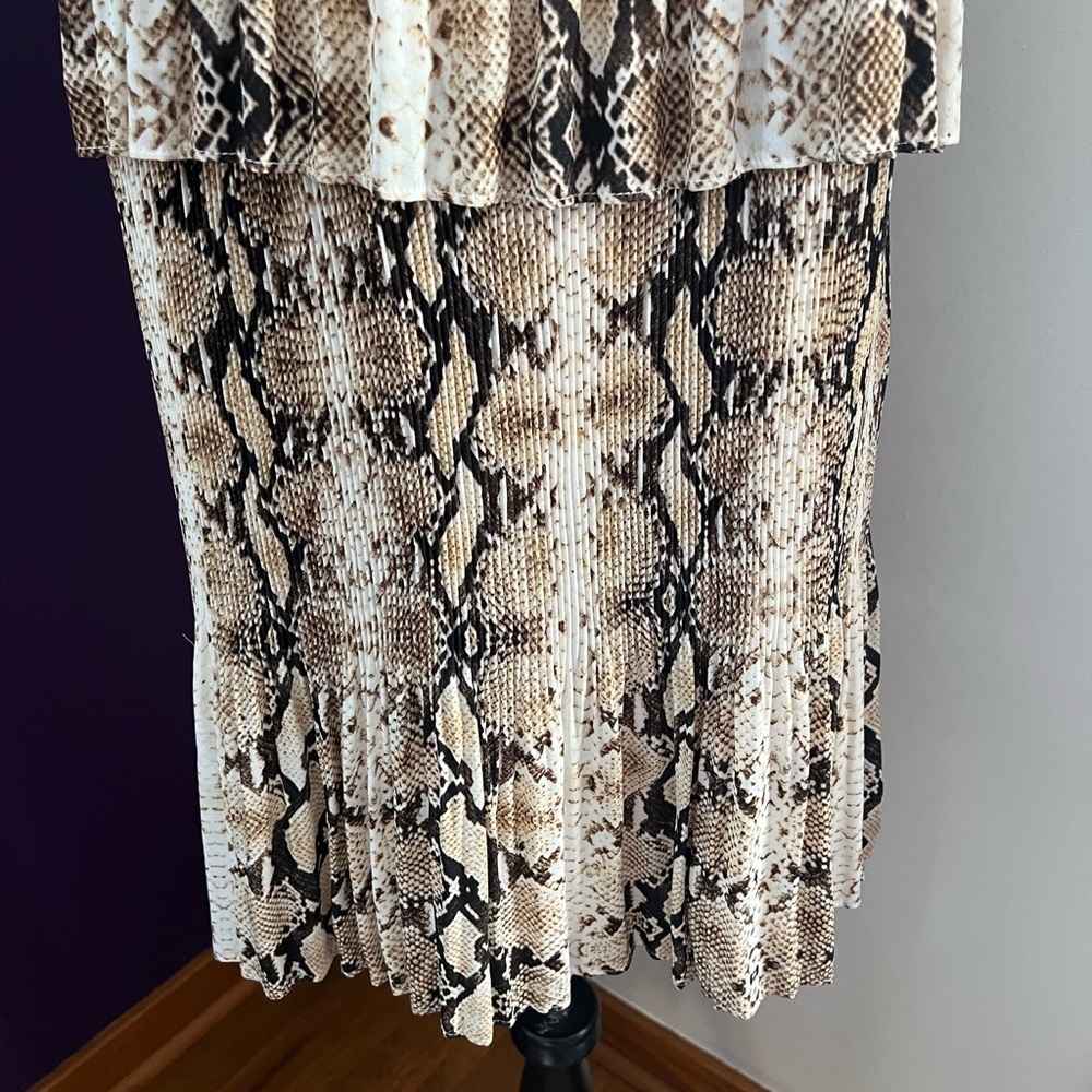 Gibson Python Print Dress NWT - Picture 4 of 10